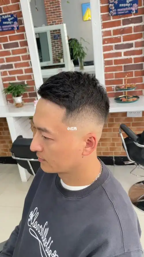 美式渐变  #美式渐变发型  #男士烫发