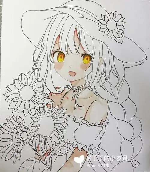 手绘图片动漫人物