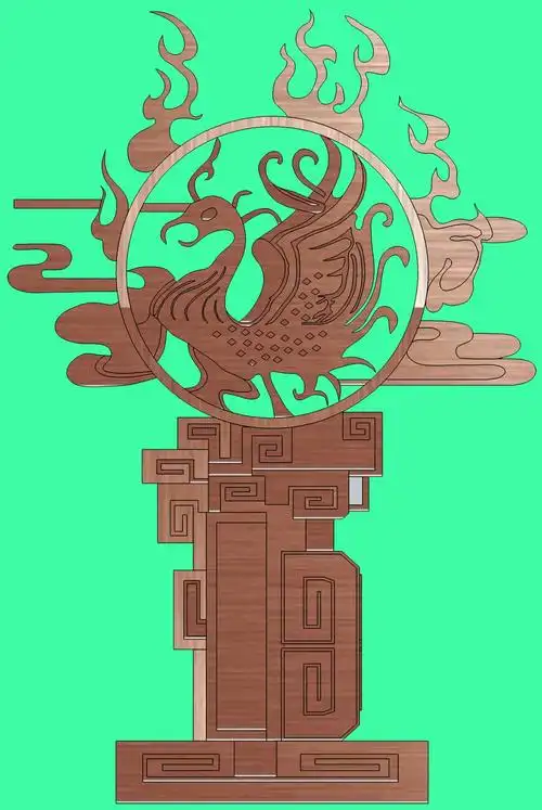 外观设计雕塑(相风鸟)授权我要购买申请号:cn202030184799.