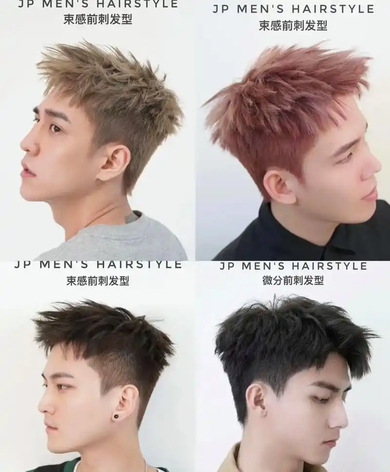 男生烫发推荐.2023年 最帅前刺发型集合 给大家分享一下  - 抖音