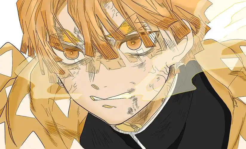 我妻善逸|插画|商业插画|z81260814 - 原创作品 - 站酷 (zcool)