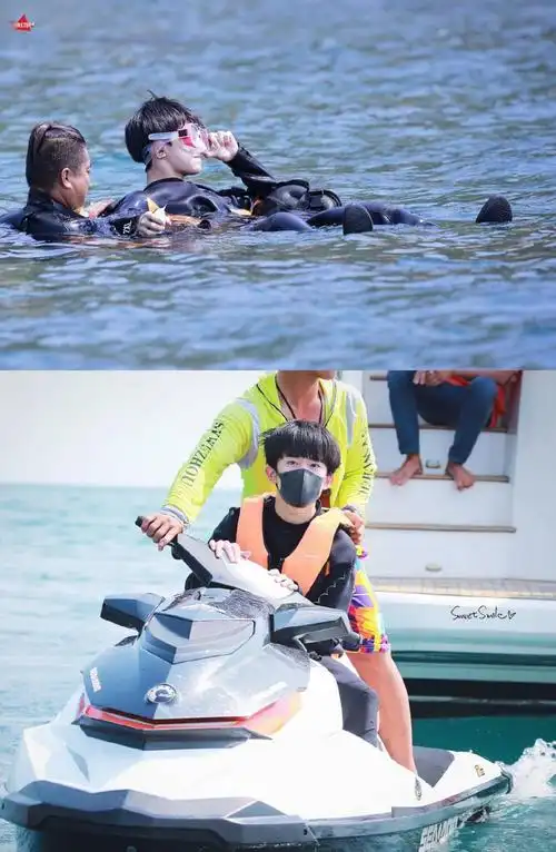 易烊千玺的海边合集 海边与少年永远让人心动