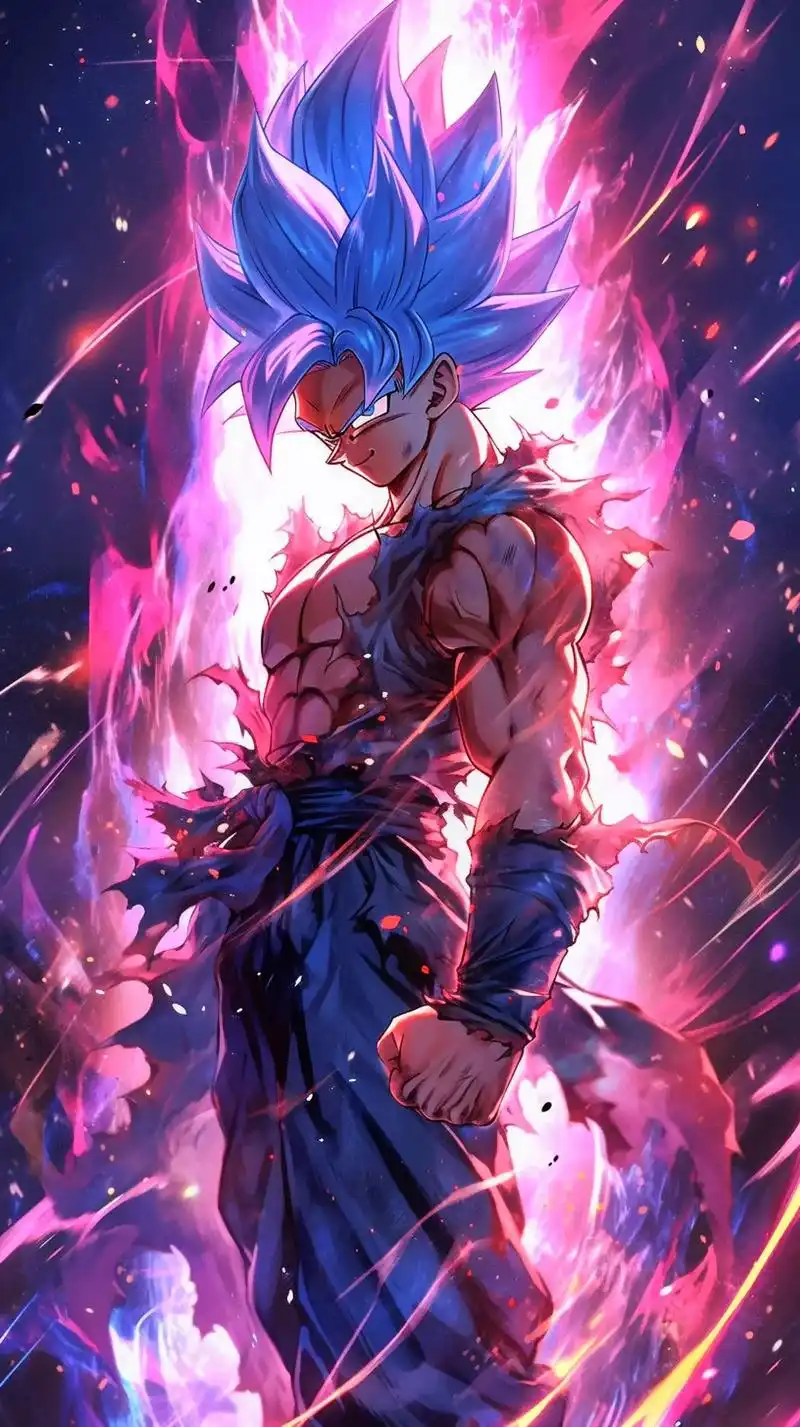 分享一组超燃的卡卡罗特壁纸#龙珠 #超级赛 - 抖音