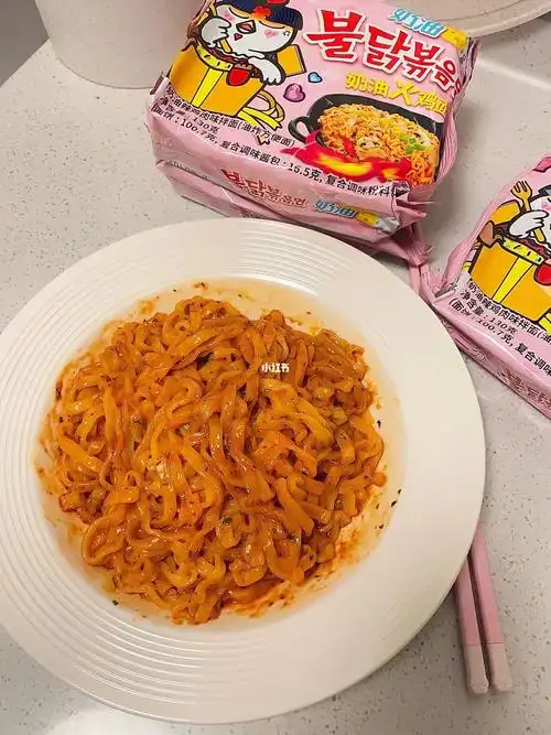 韩国三养火鸡面  #奶油火鸡面  #好物  #三养奶油火鸡面