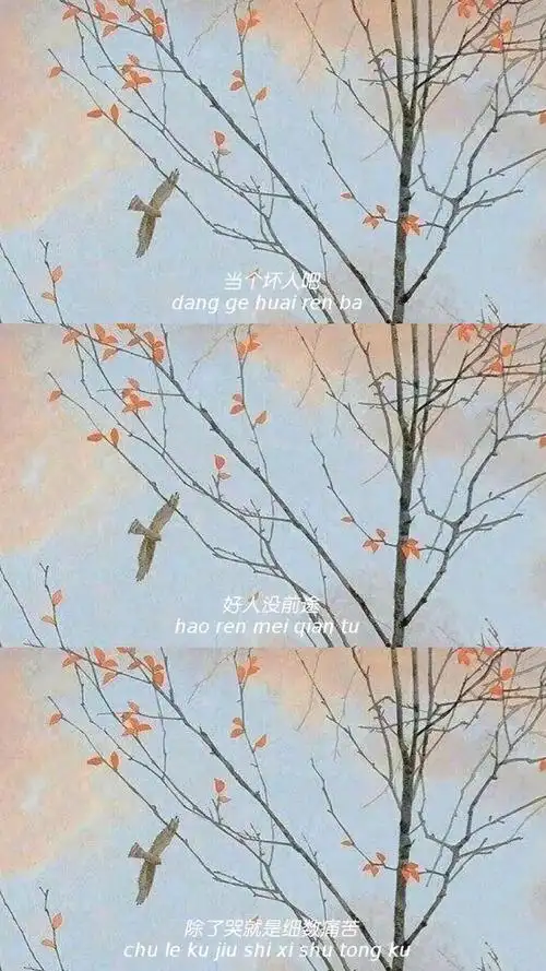 壁纸,抖音最火三格拼接壁纸