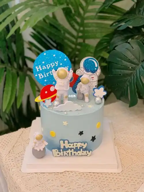高清无码蛋糕图太空人蛋糕男孩蛋糕