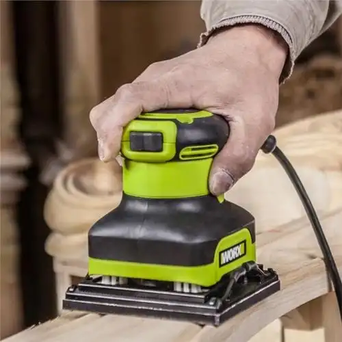 威克士wu646砂纸机砂光机家具油漆平板打磨机木工腻子电动抛光机