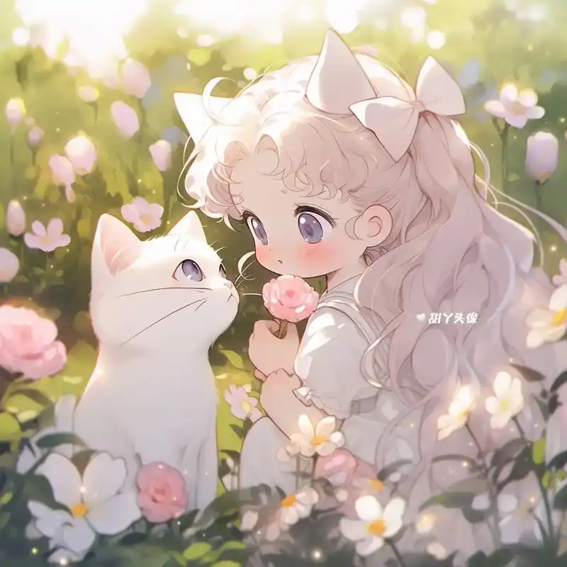 可爱女生头像.可爱的小公主来啦#治愈系 #卡哇伊 #动漫女头 - 抖音