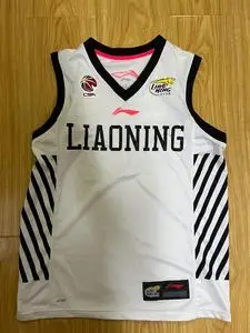 李宁 辽宁队主场白色球衣队服 绝对正品 xl码 后背有瑕疵