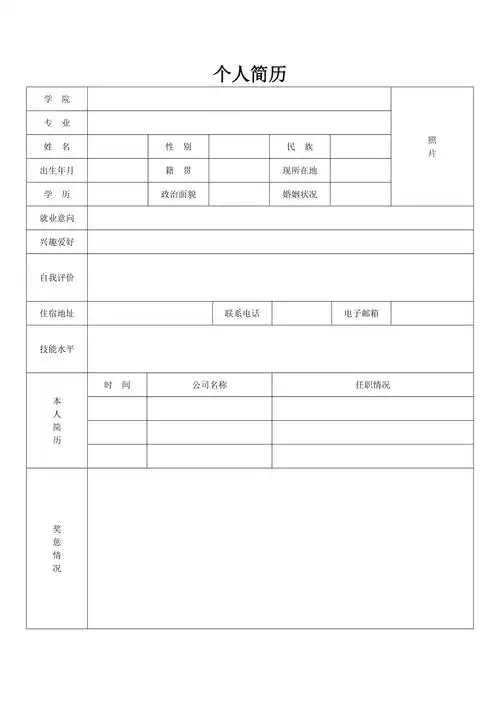 2022高端新款个人简历模板可编辑4