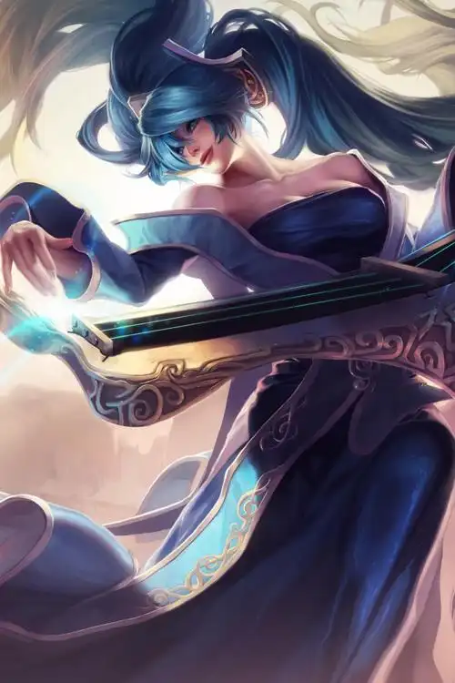 英雄联盟琴瑟仙女娑娜琴女皮肤20