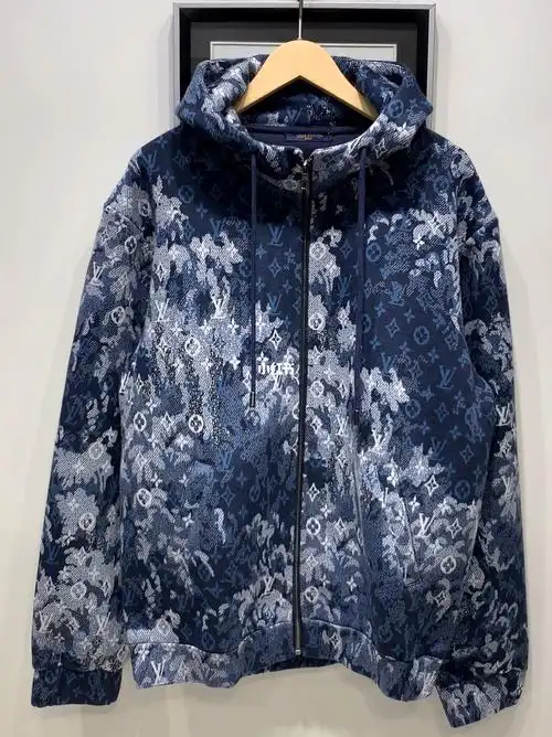 lv路易威登男士连帽外套