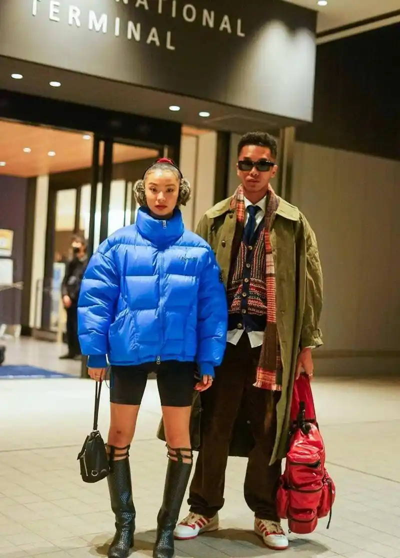 原创日本街头穿搭图鉴素人男女看着都很时髦这些穿搭照搬都行