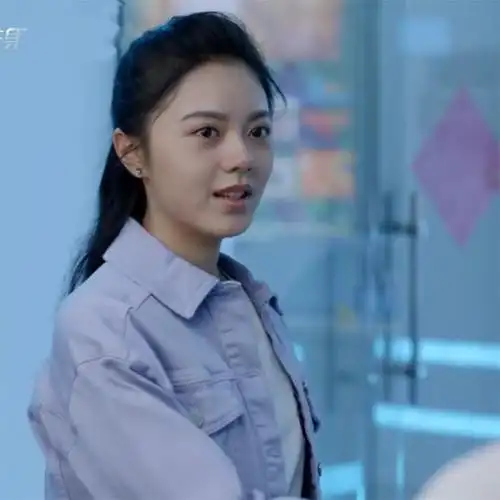 林妙妙同款衣服赵今麦少年派2浅蓝色短款牛仔外套2022新款女秋季 浅