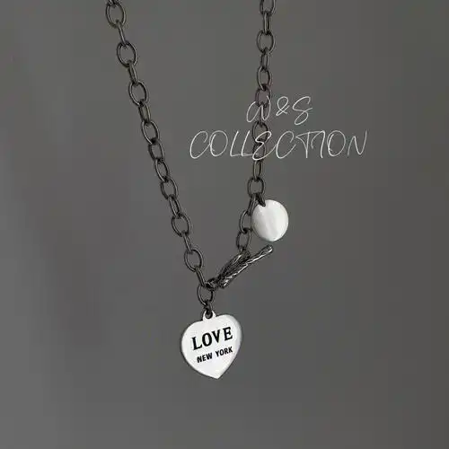 爱心项链love