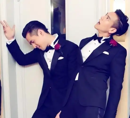 还记得当初彭于晏和胡歌互相攀比,胡歌说彭于晏还没结婚,他也不着急