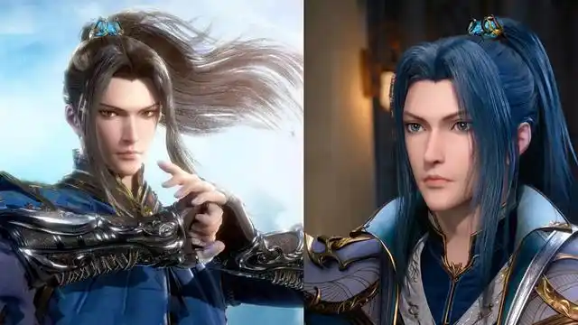 唐三换装,跟小舞梳同款马尾致敬前世,漫迷则对此感慨一句,真甜