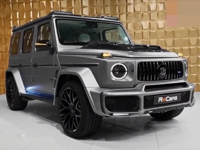 鉴赏2000梅赛德斯奔驰巴博斯g500