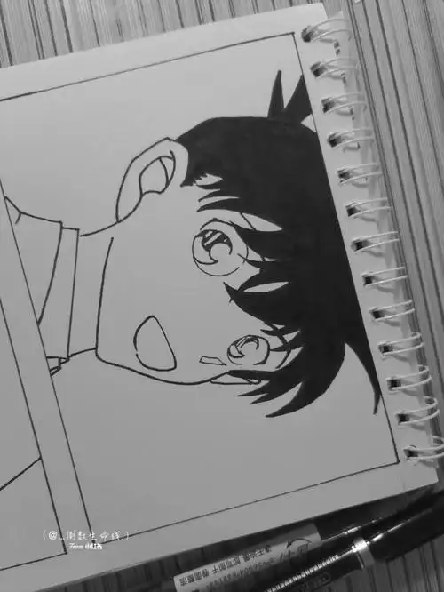 工藤新一手绘新一