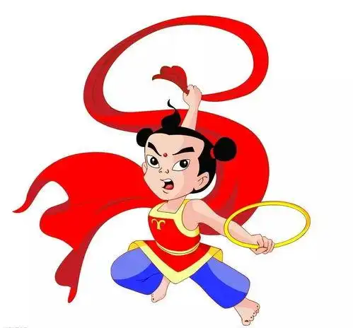 哪吒哪吒简笔画图片大全q版卡通 常见卡通人物简笔画教程精选哪吒简笔