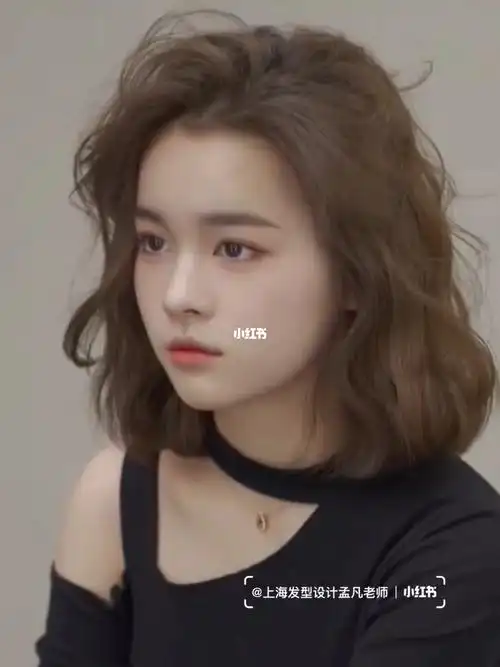 短发烫发推荐可甜美可复古圆脸也适合