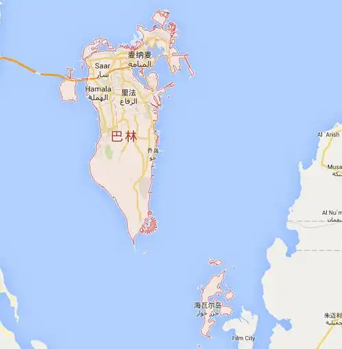 巴林地图巴林首都地图巴林热门城市地图