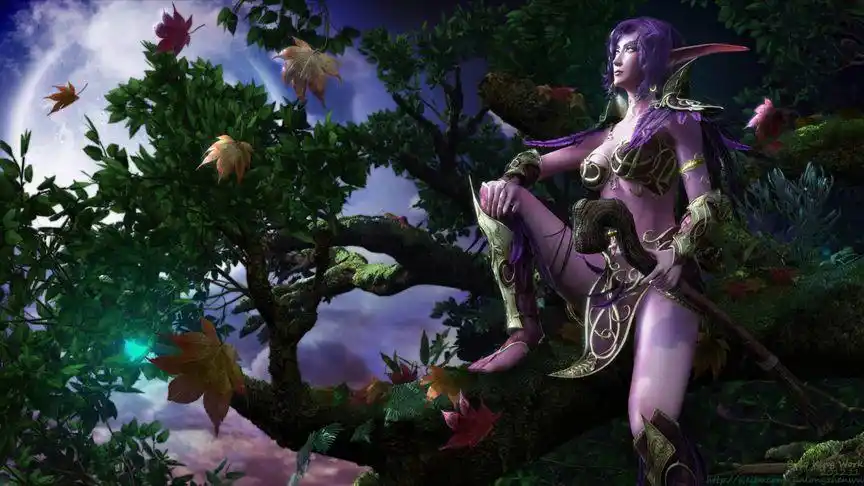 魔兽争霸3重制版 达拉然兽人打精灵最简单粗暴的套路