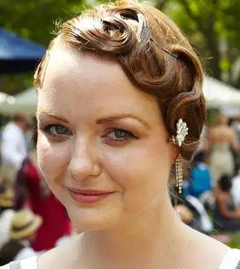 欧美复古发型跟上纽约潮人玩穿越