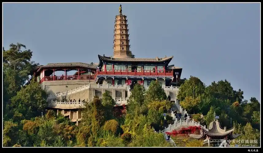 白塔山公园兰州