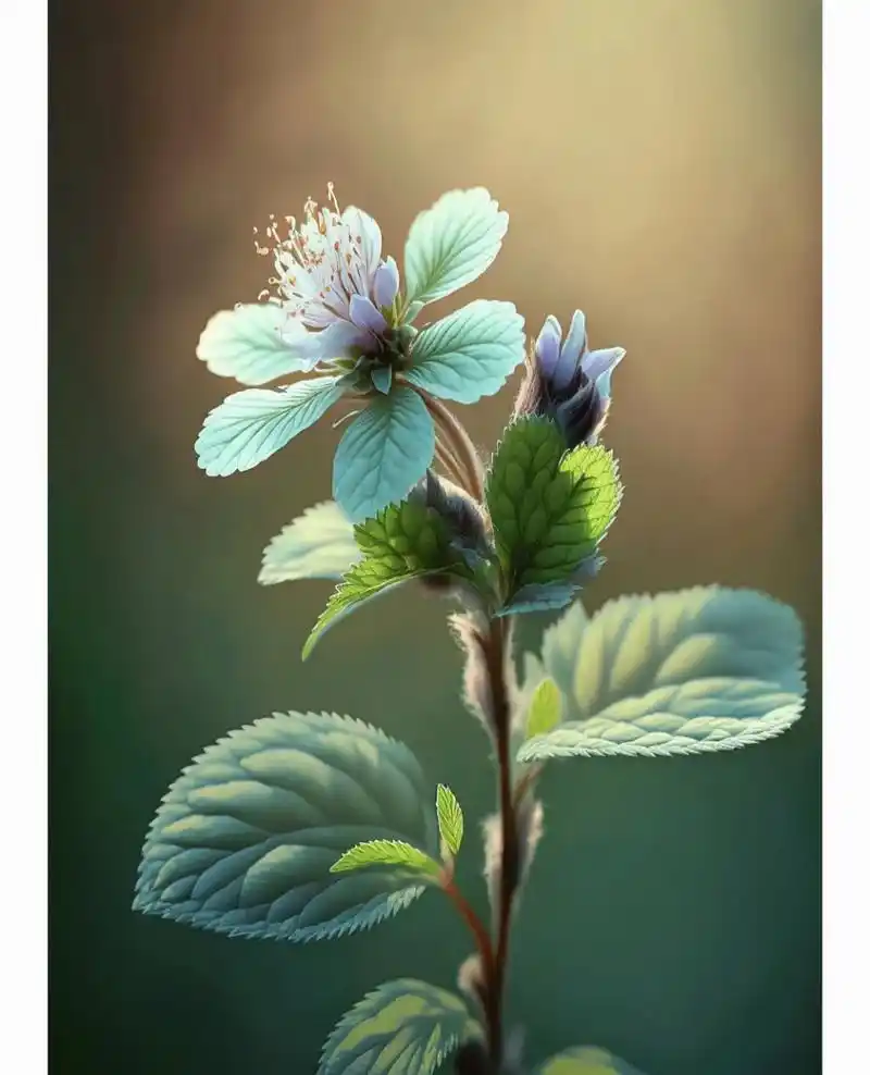 有一种花叫薄荷花,它的花语是永不消失的爱,薄荷素心,清如露水,永远的