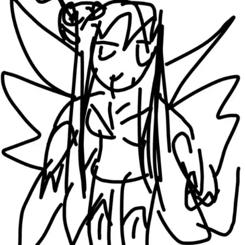 画赛尔战神联盟的谱尼简笔画