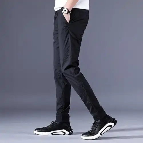 男裤子夏季韩版潮流百搭男士宽松薄款夏天休闲裤