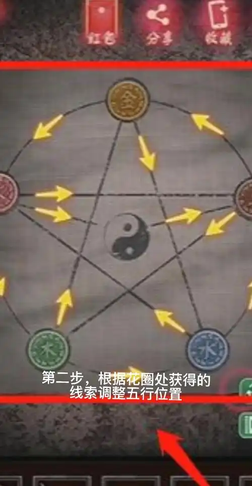 纸嫁衣金木水火土怎么摆