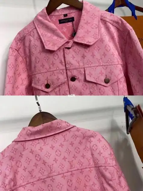 lv牛仔外套路易威登怎么样牛仔服外套衬肤色夹克