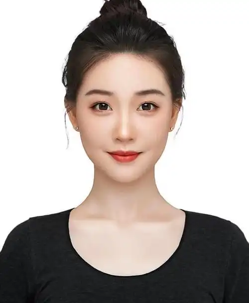 拍证件照女生发型_发型图片