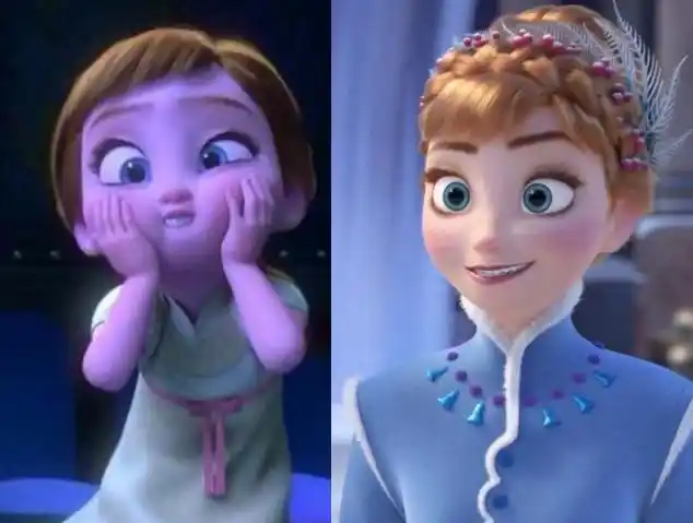 官方公开迪士尼公主小时候的样子!艾莎好可爱,乐佩胖嘟嘟_网易订阅