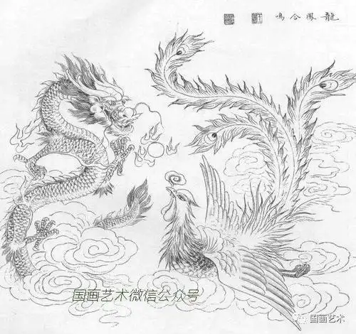 怎么画龙霸气简笔画双头龙简笔画霸气的龙简笔画图片龙儿童绘画作品