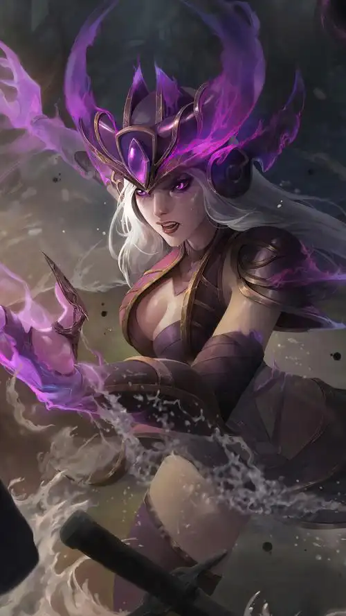 lol英雄联盟 暗黑元首 辛德拉 syndra 手机壁纸