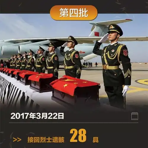 第七批在韩中国人民志愿军烈士遗骸归国-中华人民共和国退役军人事务