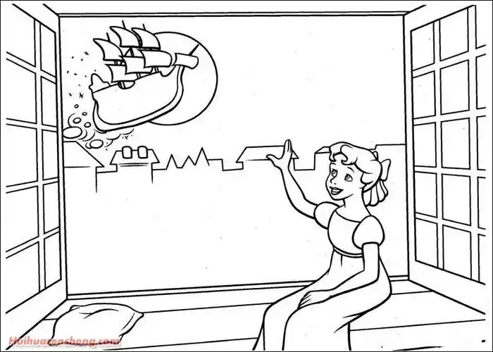 小飞侠彼得潘简笔画图片精选