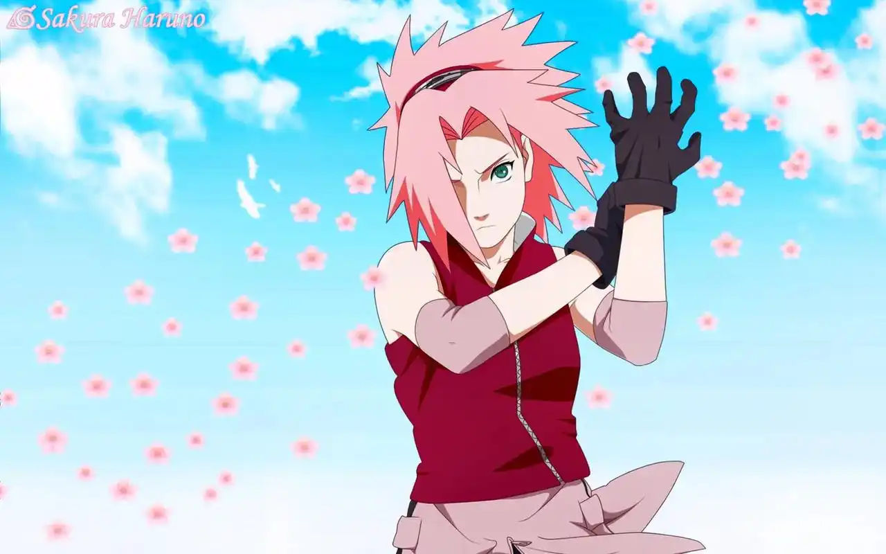 内心力量强大的女神小樱啊!#高清壁纸 #火影忍者 #送你一张 - 抖音