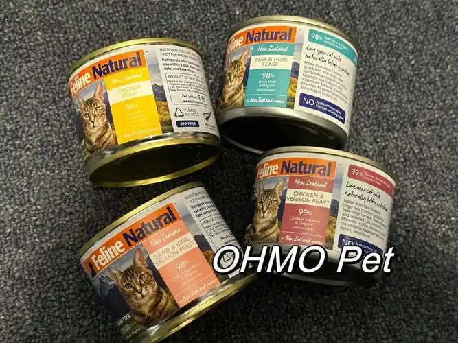 felinenatural主食罐头四种口味可选