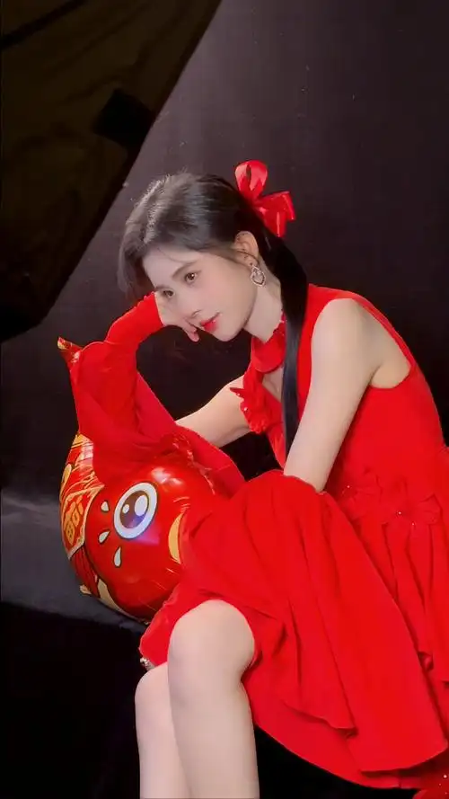 鞠婧祎// 红衣小花絮#鞠婧祎