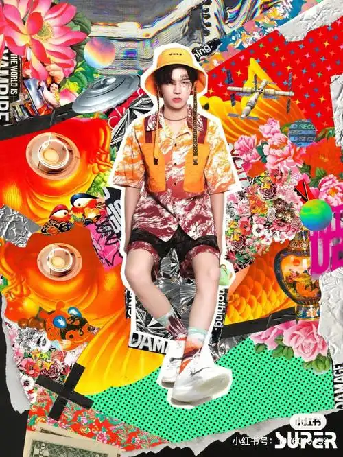 李希侃波普艺术大片李希侃super电子封面