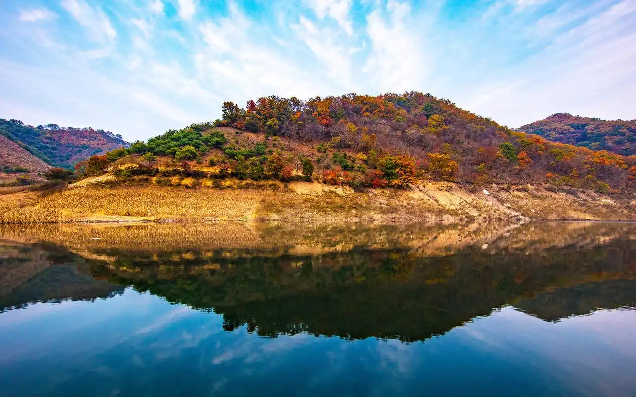 丹东小韭菜沟风景图片桌面壁纸