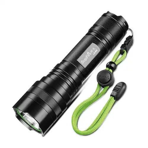 强光手电筒26650充电led户外家用手电