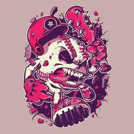 潮流嘻哈图案设计