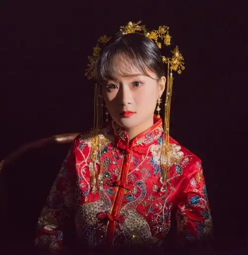 秀禾_人像_poco摄影,秀禾服,秀禾写真,暗调