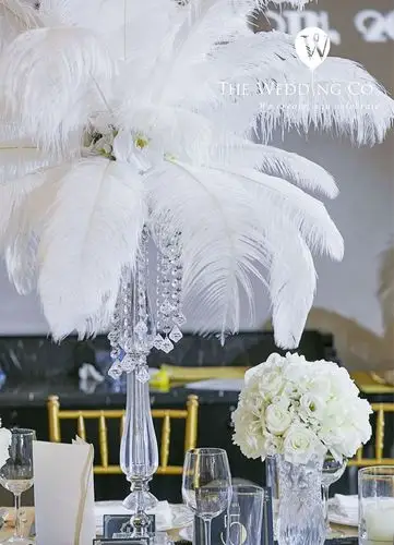 纯洁无暇的白色主题婚礼