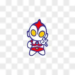 怪兽png卡通奥特曼情侣png杰克蓝色sd奥特曼怪兽png奥特曼玩具pngpsd